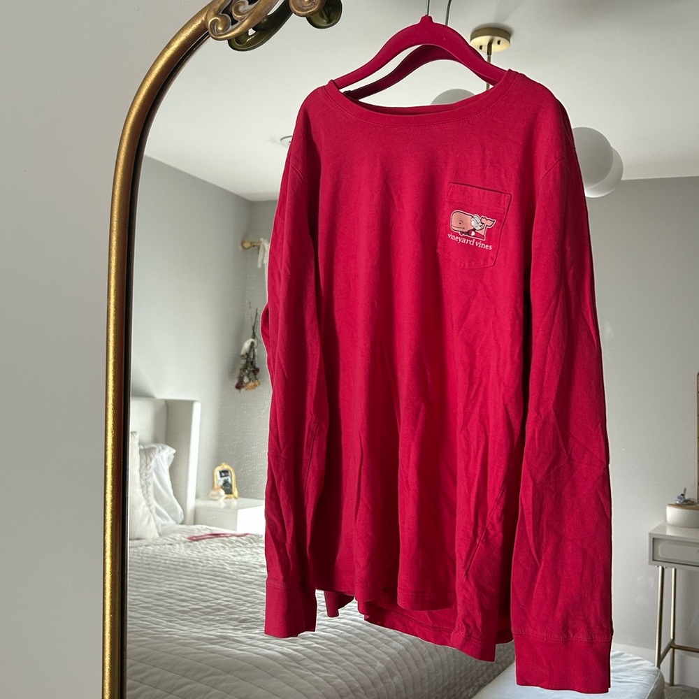 Red Long Sleeve Shirt